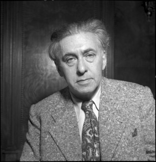 Author Ilya Ehrenburg in Geneva 1955.