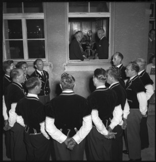 Richard Stafford Cripps, stay at Bircher-Benner clinique. Zurich 1949