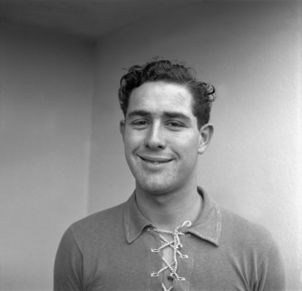 Footballer Jean-Pierre Chodat, ca. 1946.