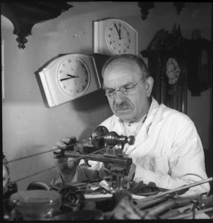 Clockmaker G. Jehle, Zurich ca. 1950 .