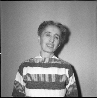 Therapeutic teacher Maria Egg-Benes, Zurich 1960.