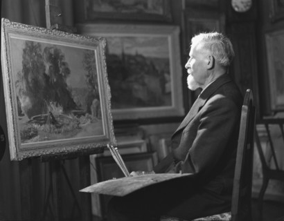 Painter Adolf Tiv®che, Berne 1952 .