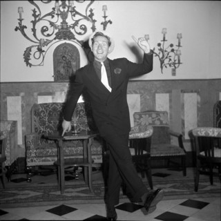 Charles Trenet, singer ca. 1958 .