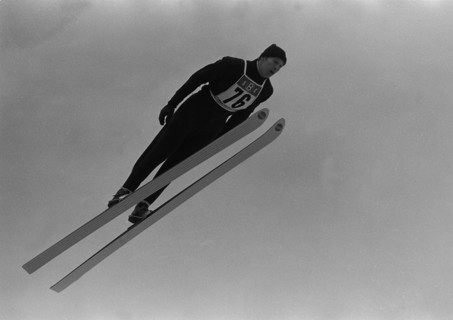 Ski jumping Bischofshofen 1970: Hans Schmid.