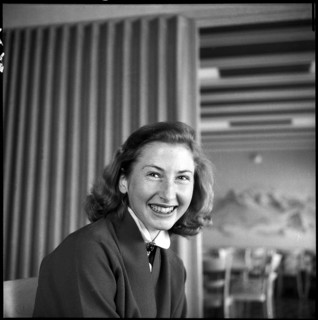 Renée Colliard, skier 1956.