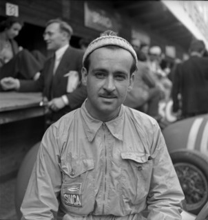 Maurice Trintignant, race driver ca. 1960 .