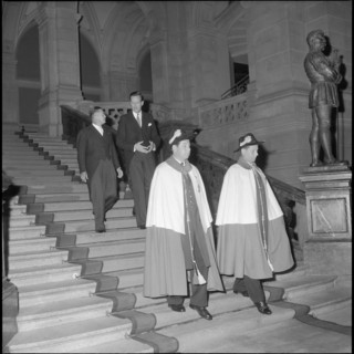 Reception of the Philippine ambassador by the federal council, around 1959