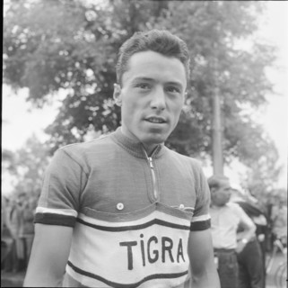 Angelo Conterno, racing cyclist. ca. 1950