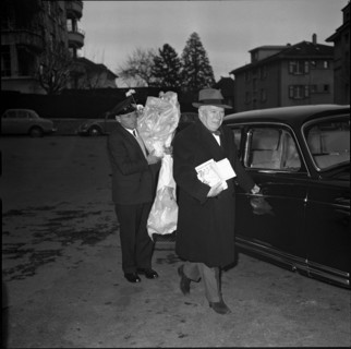 Charlie Chaplin in Lausanne, 1959