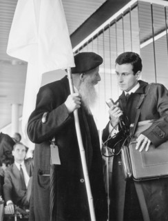 Max Dätwyler is being interviewed by Maximillian Reimann 1959