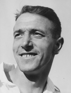 Decathlete Armin Scheurer ca. 1950