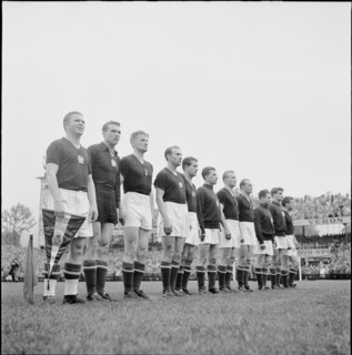 Football WC final 1954: The Hungarian team