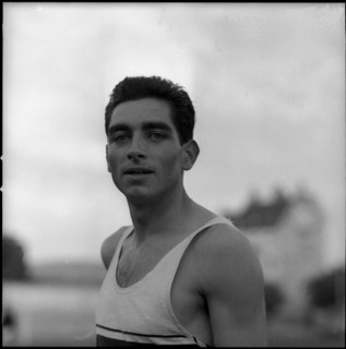 Decloux, relay runner circa in 1960
