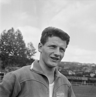 Hans Schwarzentruber around 1956