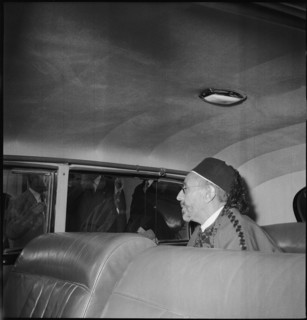 King Idris I of Libya in Switzerland, 1953