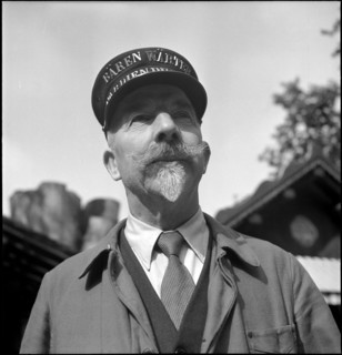Rudolf Grossenbacher, keeper of Baerengraben, 1951