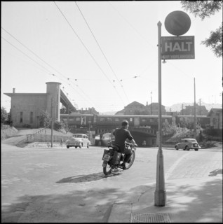 Bus Stop at the Langstrasse, 1953