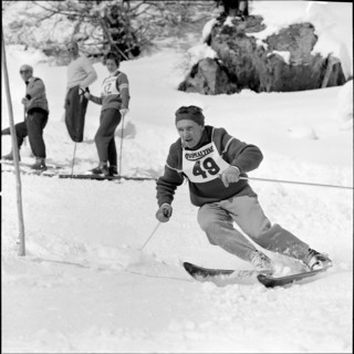 Skier Fernand Grosjean around 1950