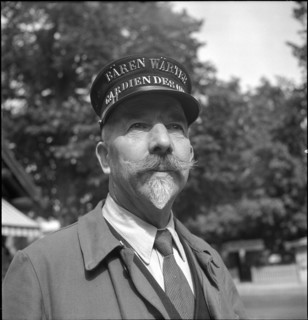 Rudolf Grossenbacher, keeper of Baerengraben, 1951