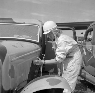 Michèle Cancre, stock car racing driver