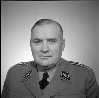 Brigadier colonel Ernst Gross, 1954