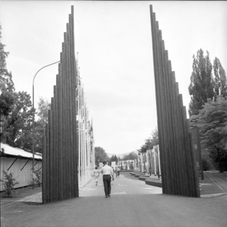 SAFFA fair 1958: the line