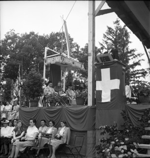 Catholics' Day at the amphitheater in Windisch 1953: Address of Federal Conciler Joseph Escher