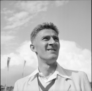 Tennisman Max Albrecht, ca. 1950