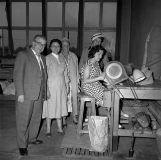 Hat factory, milliner supplier, La Moderna, Giubiasco, around 1955