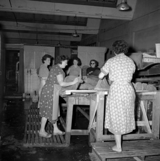 Hat factory, milliner supplier, La Moderna, Giubiasco, around 1955