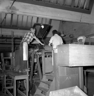 Hat factory, milliner supplier, La Moderna, Giubiasco, around 1955