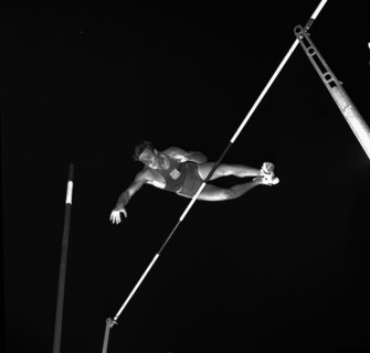 Letzigrund Meeting 1966 in Zurich: Bob Seagren