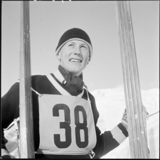 Sk-jumper Jan Aamnes ca. 1950