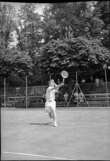 Tennisman Max Albrecht, ca. 1950