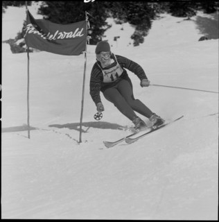 Yvonne Ruegg, skier 1960