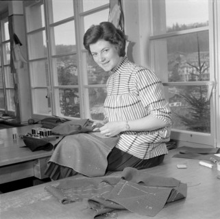 Lotti Thüler, mens tailor 1959