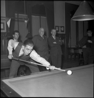 Aeberhard, billiard swiss champion for the 12th time. Lausanne 1994