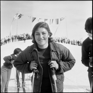 Yvonne Ruegg, skier 1960