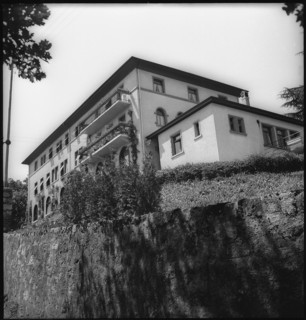 Psychiatric clinic Malévoz in Monthey 1945