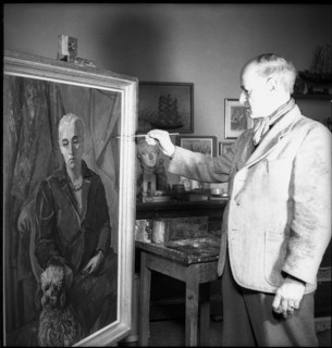 Paul basilius Barth, painter around 1940