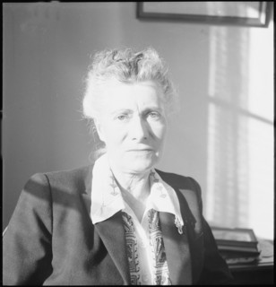 Marie Conne, chairwomen of the Schweizerischer Frauen-Alpenclub, 1948