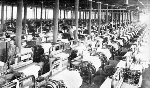 Cotton Weaving Room
