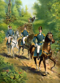 US Army General and Officers 1812