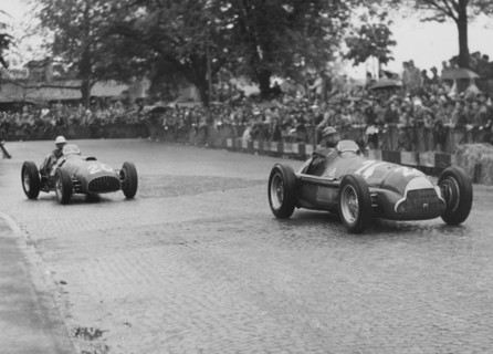 GP of Berne 1951: Winner Juan-Manuel Fangio.