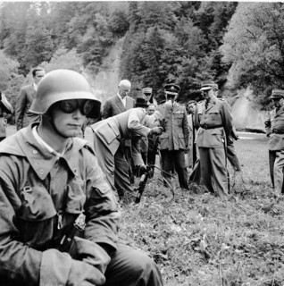 King Bhumibol of Thailand in Switzerland in 1960.