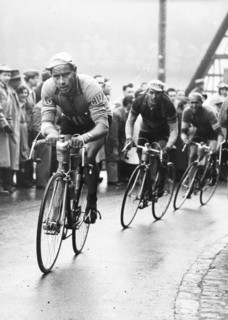 Zuri Metzgete winner Hugo Koblet 1952.