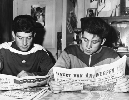 Max and Hermann Gretener, 1963.