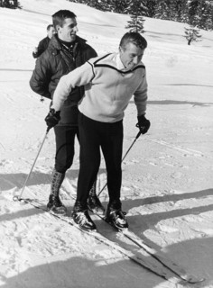 Tom Simpson and Jacques Anquetil, 1966.
