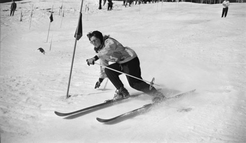 Francine Eternod around 1949.