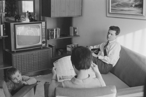Louis Bondel, the 500000 th licensee in Switzerland; 1965.
